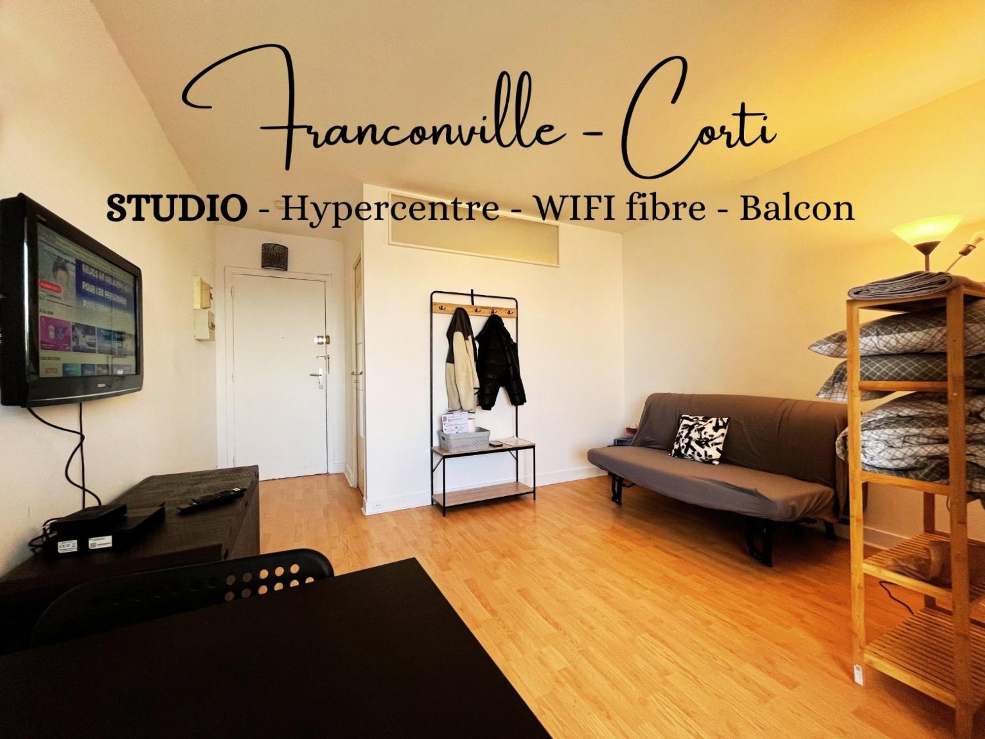 Corti - Studio Hypercentre - Grand Balcon - Fibre #Sirdest Franconville  Eksteriør billede